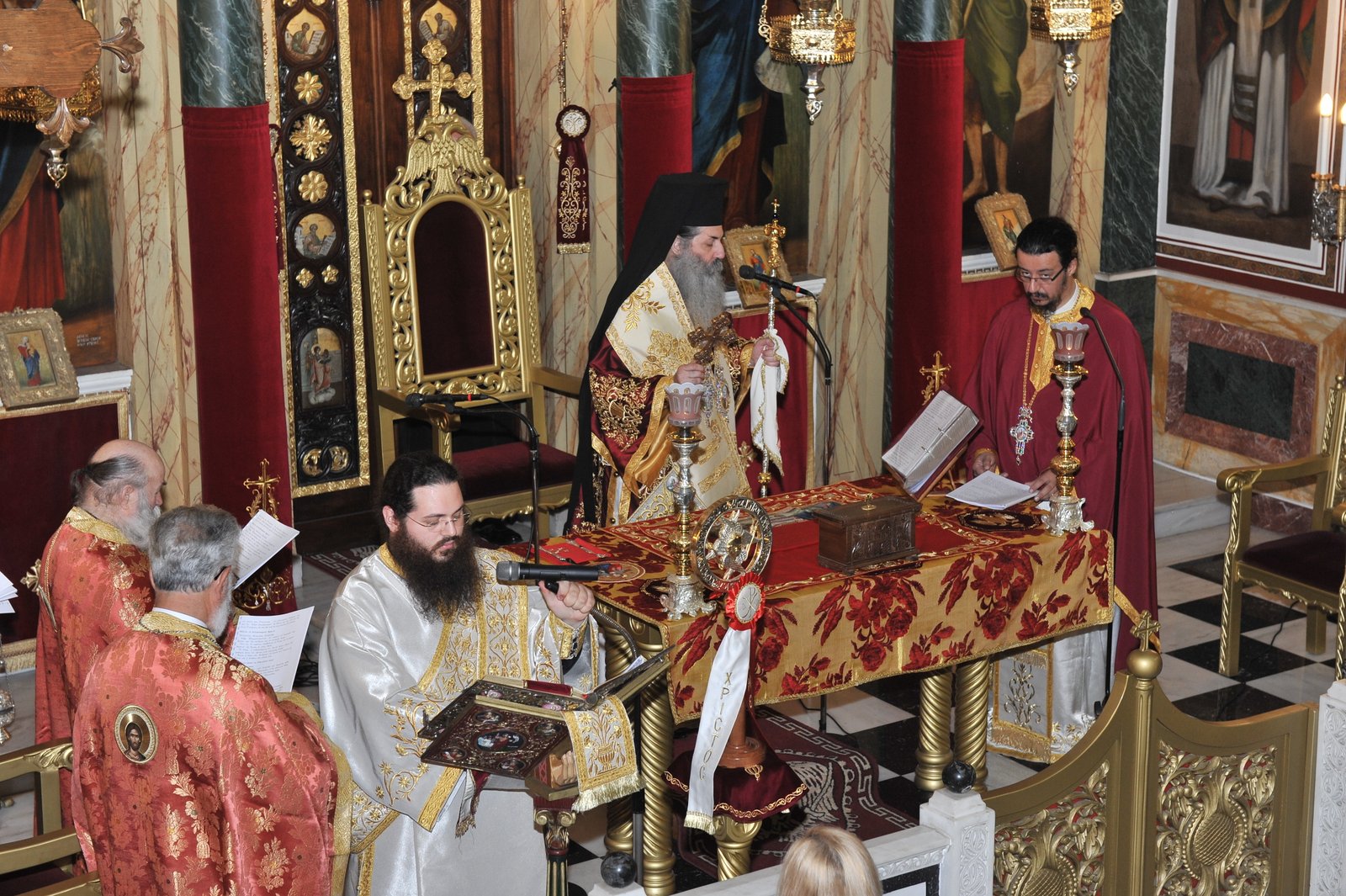 Η Αρχαιοπρεπής Θεία Λειτουργία του Αγίου Αποστόλου και Ευαγγελιστού Μάρκου στον Ιερό Ναό Αγίων Κωνσταντίνου & Ελένης