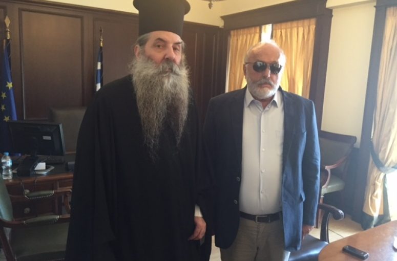 Συνάντηση του Σεβασμιωτάτου Μητροπολίτου Πειραιώς με τον Υπουργό Εσωτερικών
