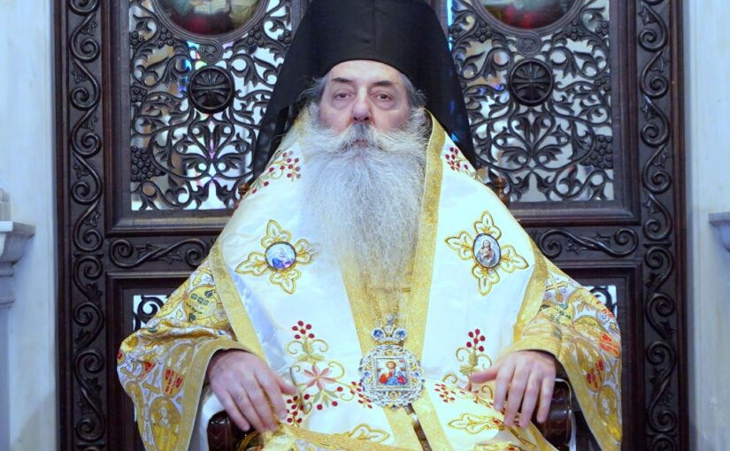 Την Θεία Λειτουργία του Αγίου Γρηγορίου του Θεολόγου τέλεσε ο Σεβ. Μητρ. Πειραιώς κ.Σεραφείμ.