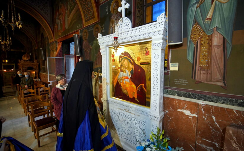 Επέτειος Ενθρονίσεως Ιεράς Εικόνος Παναγίας Γλυκοφιλούσας, στην Ιερά Μητρόπολη Πειραιώς.
