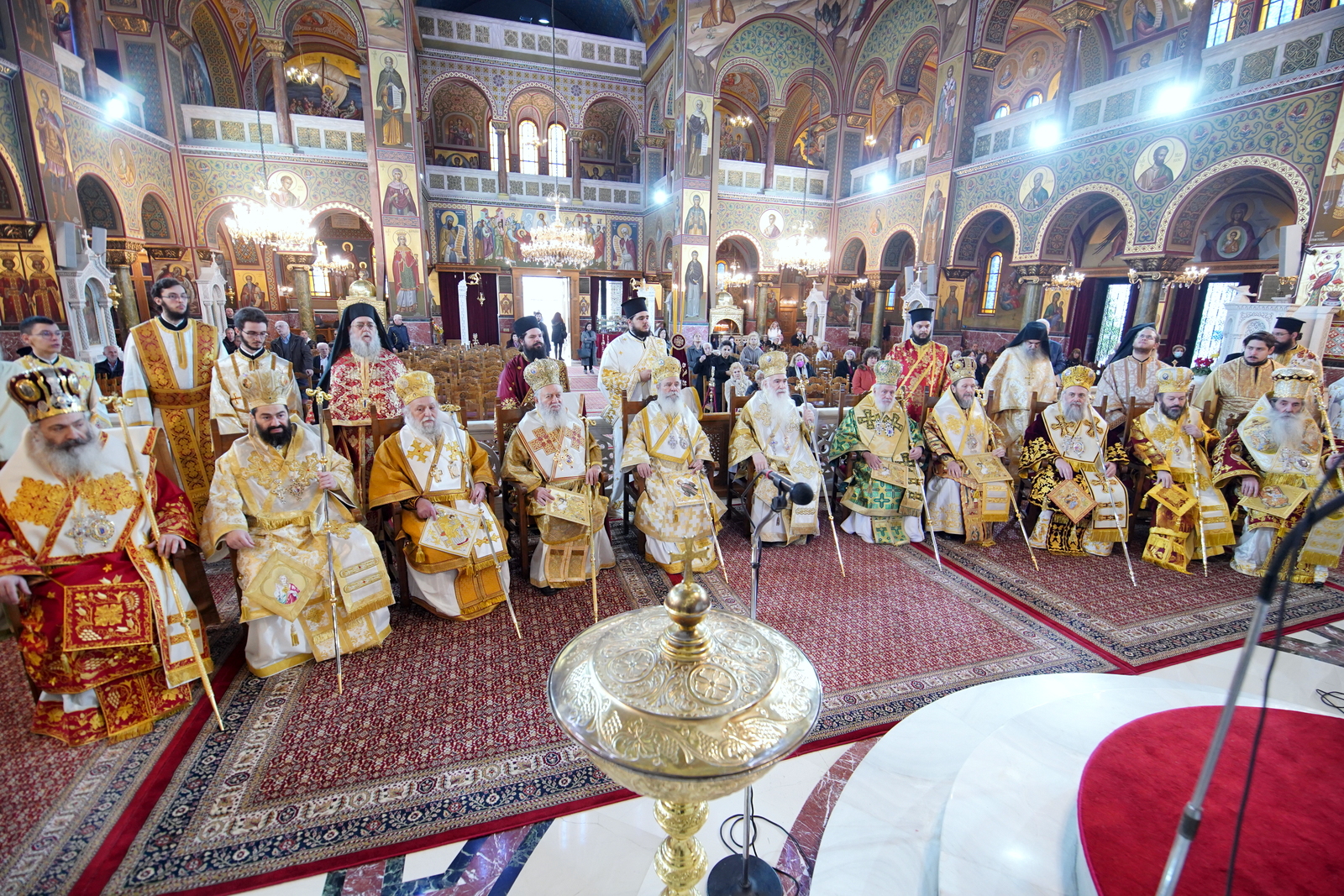 Η μνήμη του Αγίου Σεραφείμ, Επισκόπου Φαναρίου, στην Ιερά Μητρόπολη Πειραιώς – Ονομαστήρια Σεβασμιωτάτου.