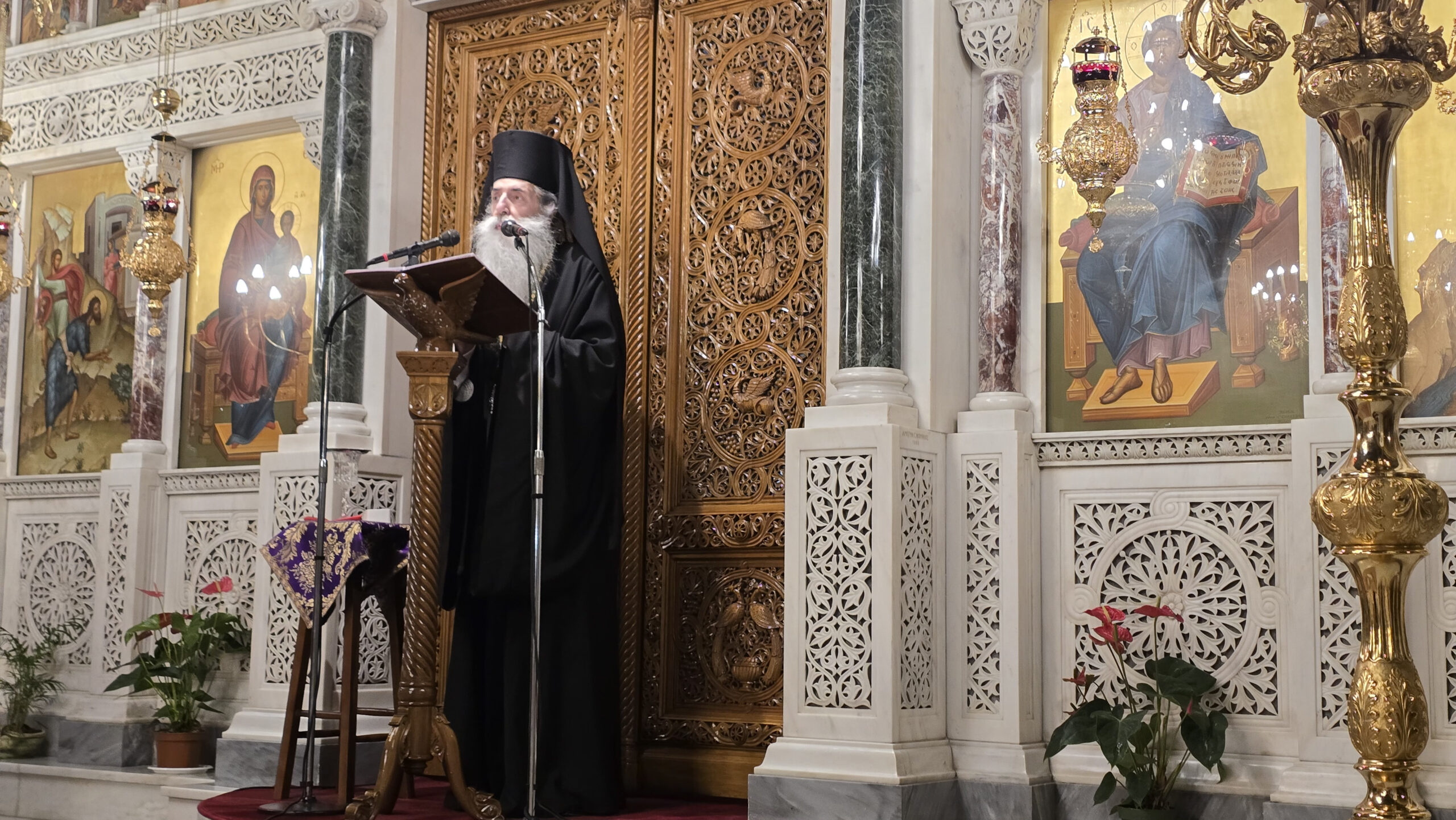 Ο Κατανυκτικός Εσπερινός της Α΄ Εβδομάδος των Νηστειών στην Ιερά Μητρόπολη Πειραιώς – Το κήρυγμα του Σεβασμιωτάτου.