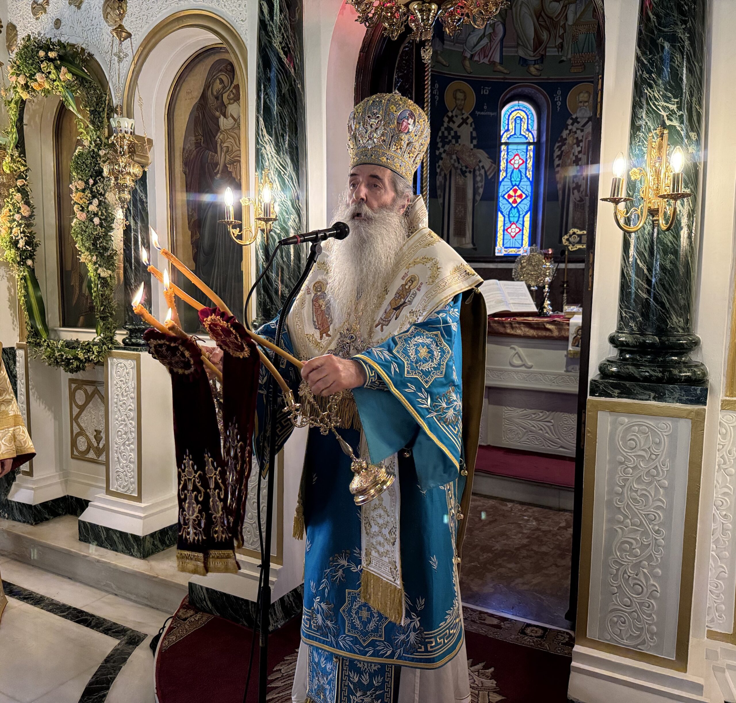 Μητροπολίτης Πειραιώς: Οι Άγιοι υπέμειναν τα μαρτύρια, όχι γιατί ήταν υπεράνθρωποι, αλλά γιατί ενισχύθηκαν από τη Χάρη του Θεού.