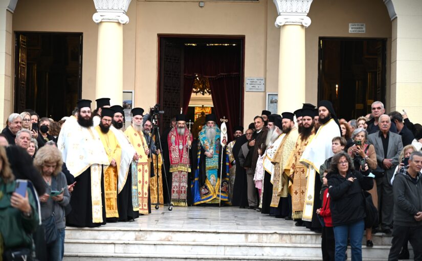 Υποδοχή της Ιεράς Εικόνας της Παναγίας της Σπηλιανής από τη Νίσυρο στον Ιερό Μητροπολιτικό Ναό Αγίου Δημητρίου Νέου Φαλήρου.