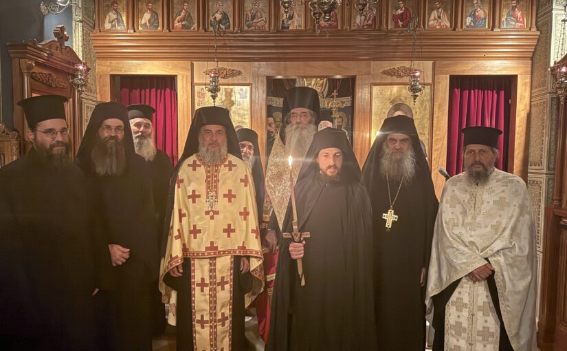 Μοναχική Κουρά από τον Σεβασμιώτατο Μητροπολίτη Πειραιώς κ. Σεραφείμ.