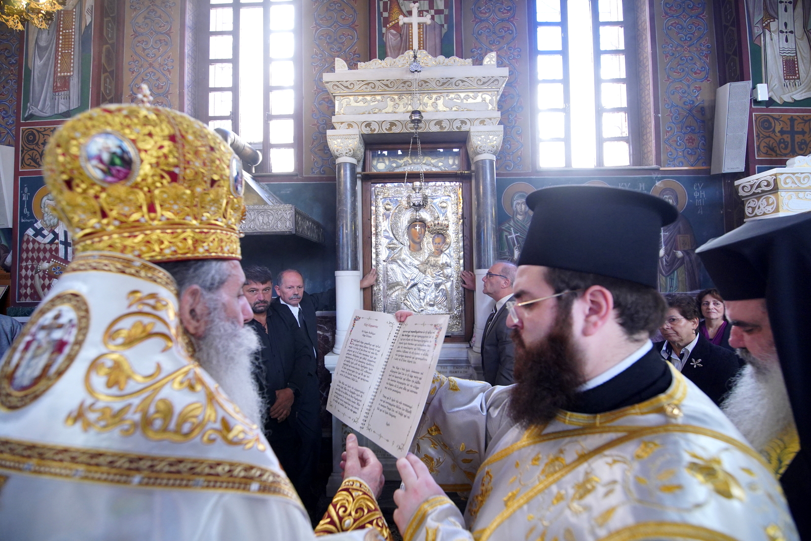 Μητροπολίτης Πειραιώς: Η Θεία δικαιοσύνη έχει φιλάνθρωπη και απερινόητη αγάπη – Σύναξη της Παναγίας Οδηγήτριας στο Ν. Φάληρο.