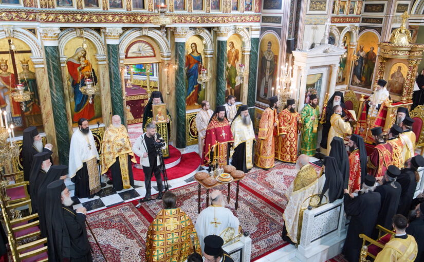 Πολυαρχιερατικός Εσπερινός Ονομαστηρίων Σεβασμιωτάτου Μητροπολίτου Πειραιώς κ.Σεραφείμ.