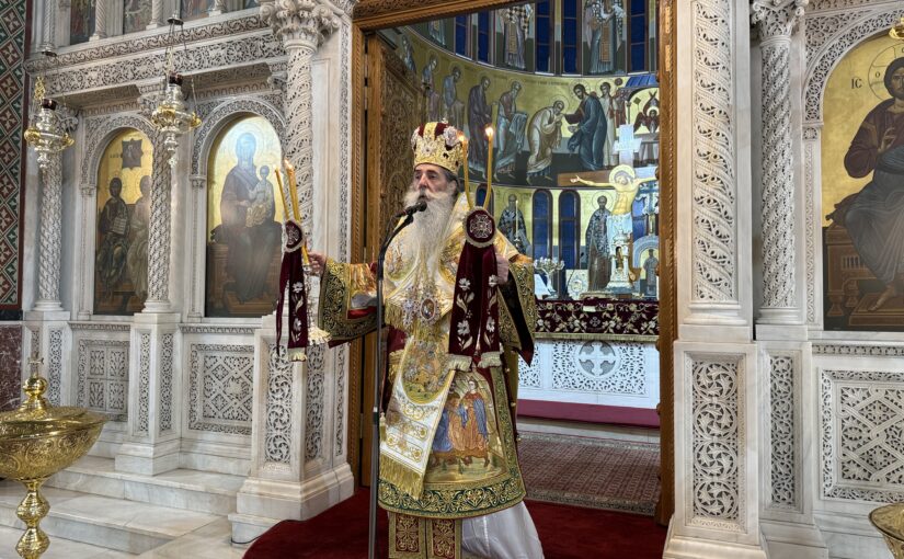 Η Δεσποτική εορτή της κατά Σάρκα Γεννήσεως του Κυρίου μας, στην Ιερά Μητρόπολη Πειραιώς.