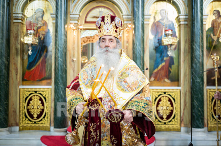 Κυριακή προ της Χριστού Γεννήσεως στον Άγιο Κωνσταντίνο Πειραιώς (ΦΩΤΟ)