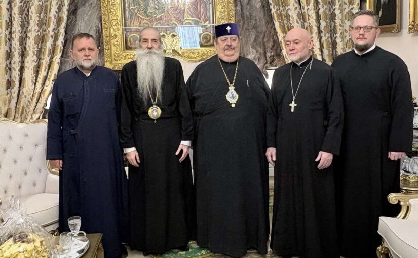 Επίσκεψη του Αρχιεπισκόπου Λιούμπλιν και Χελμ κ. Άβελ, στον Σεβασμιώτατο Μητροπολίτη Πειραιώς κ. Σεραφείμ.