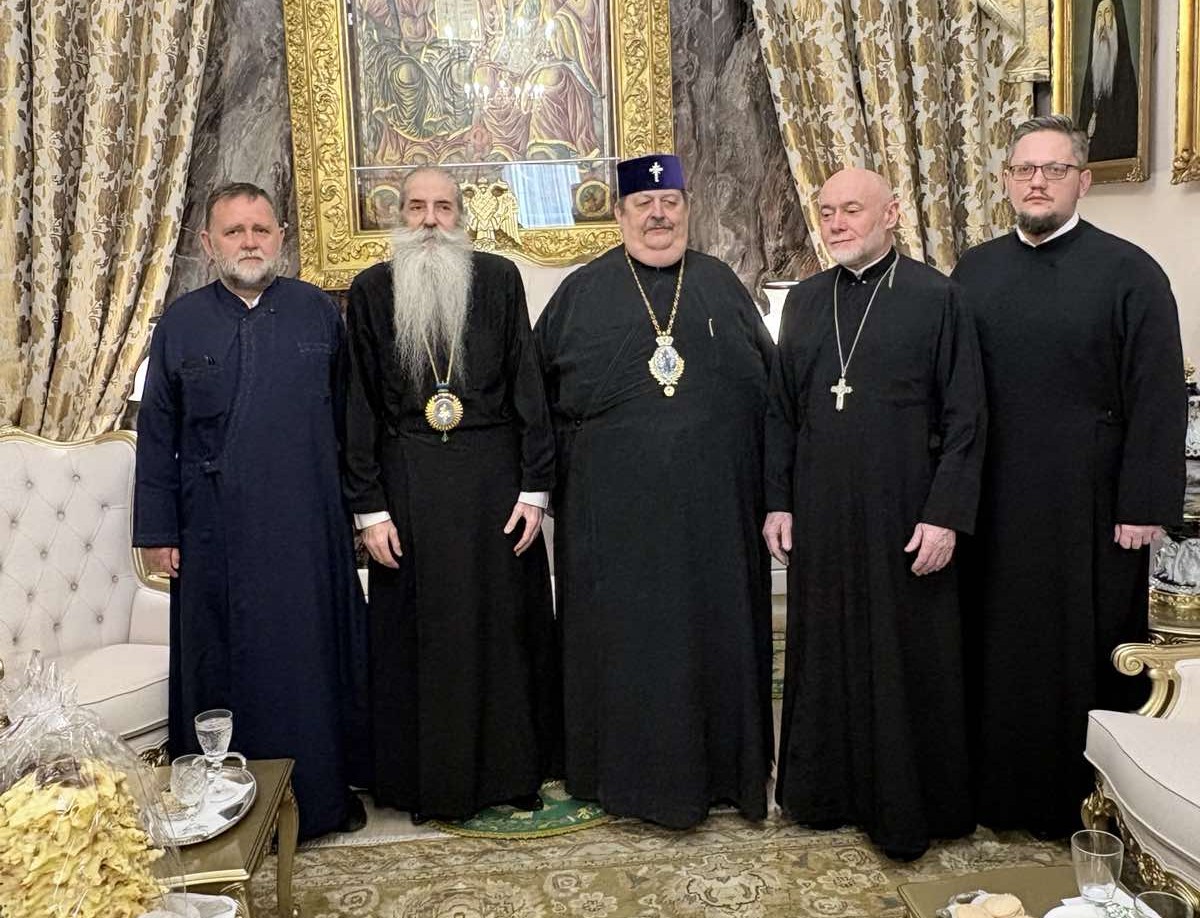 Επίσκεψη του Αρχιεπισκόπου Λιούμπλιν και Χελμ κ. Άβελ, στον Σεβασμιώτατο Μητροπολίτη Πειραιώς κ. Σεραφείμ.