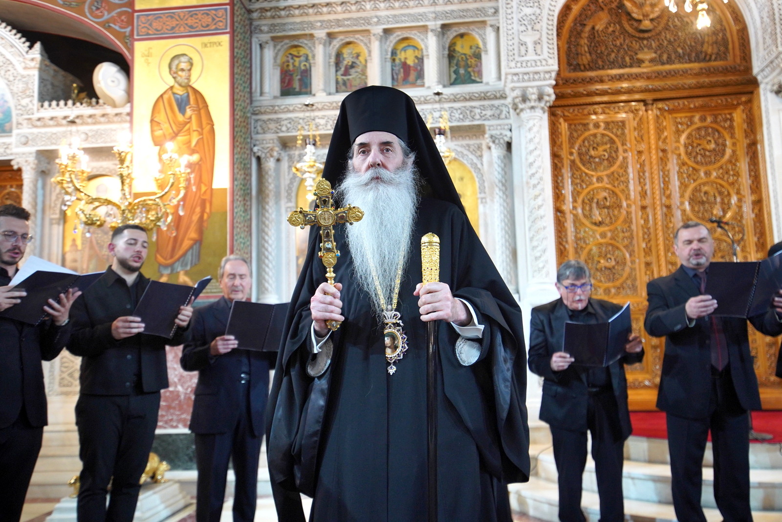 Θρησκευτικό Ορατόριο στην Ι.Μ.Π. ανήμερα της 20ετούς επετείου Ενθρονίσεως του Σεβ. Μητροπολίτου μας κ Σεραφείμ.