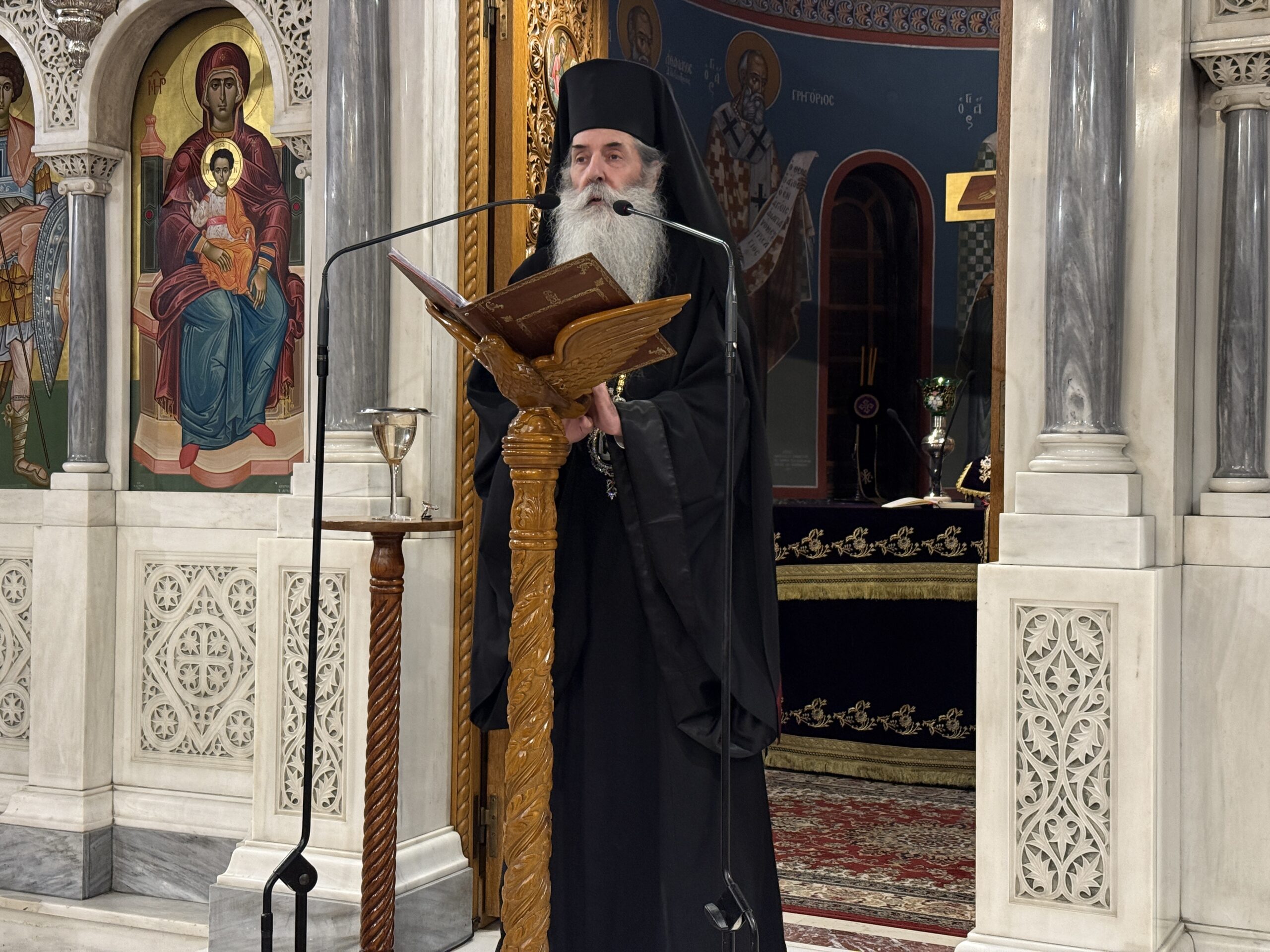 Ο Κατανυκτικός Εσπερινός της Α΄ Εβδομάδος των Νηστειών στην Ιερά Μητρόπολη Πειραιώς – Η ομιλία του Σεβασμιωτάτου.