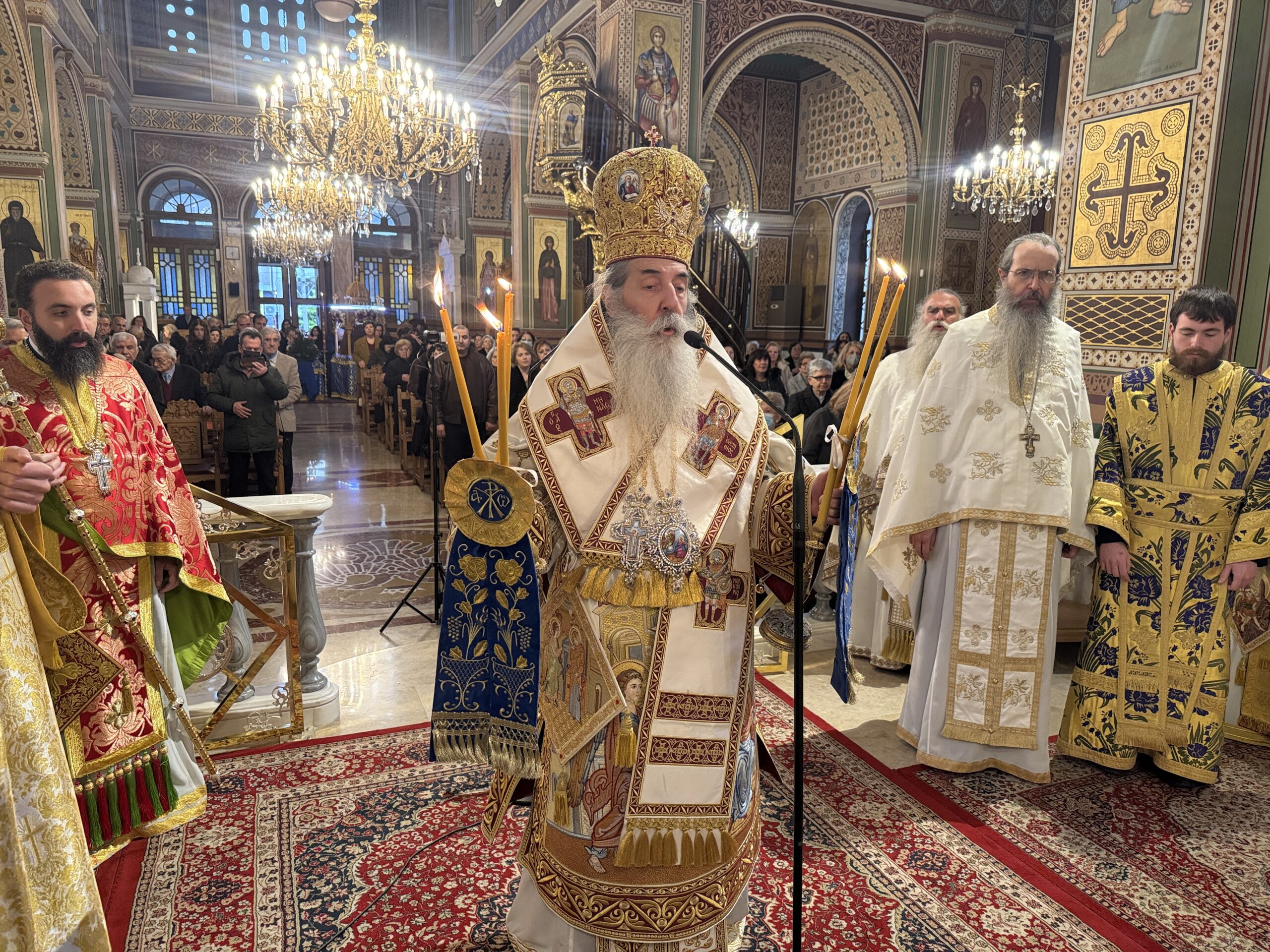 Η εορτή του Ευαγγελισμού της Υπεραγίας Θεοτόκου στην Ιερά Μητρόπολη Πειραιώς.