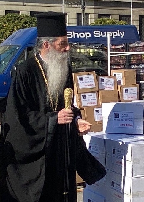 Επίσκεψη του Σεβασμιωτάτου σε Ενοριακούς Ναούς εν όψει των πασχαλινών Δεμάτων Αγάπης.