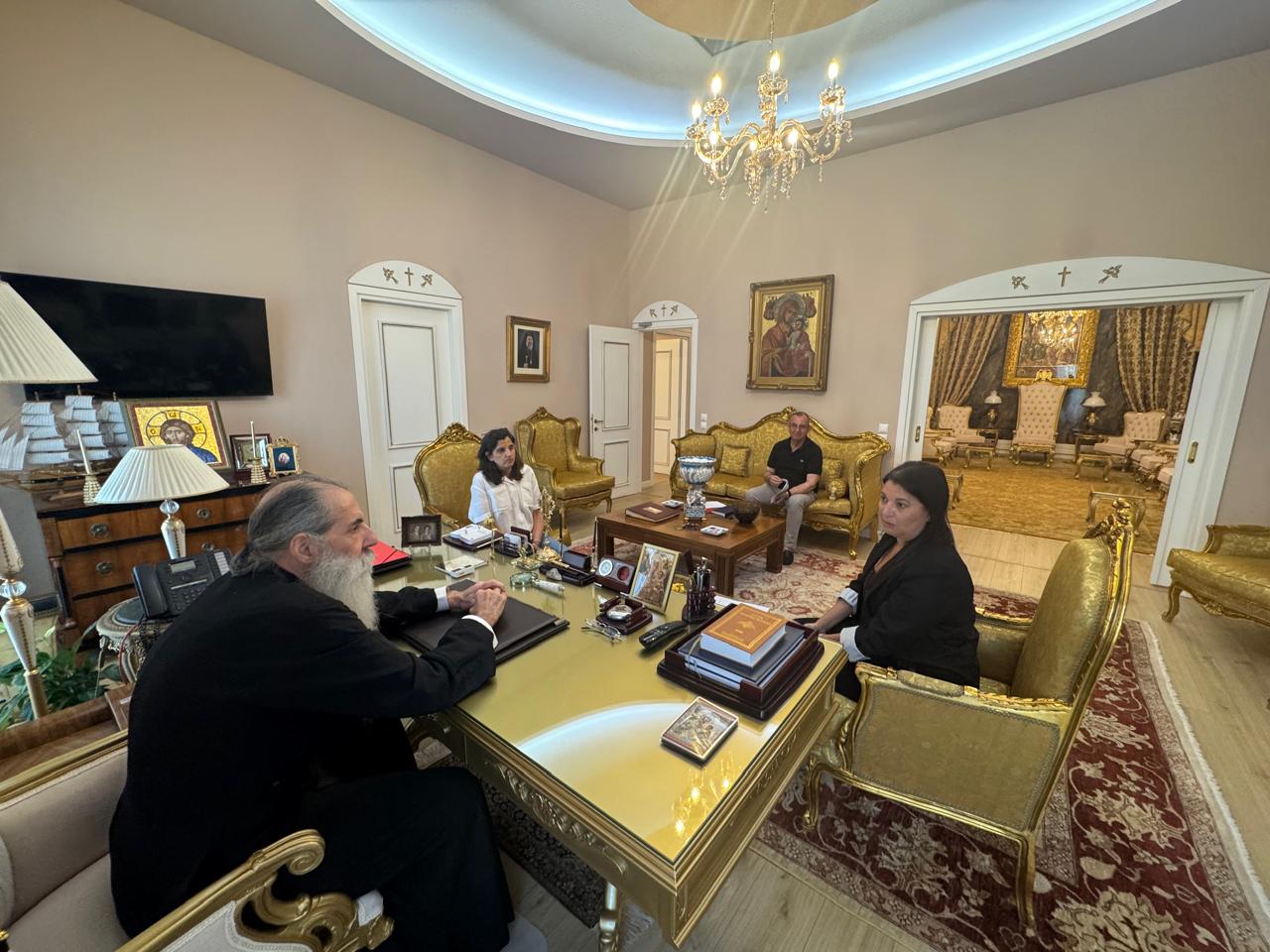 Μητροπολίτης Πειραιώς: «Σήμερα υλοποιείται ένα όραμα της Μητροπόλεώς μας» –  Σχεδιασμός και δημιουργία Κειμηλιαρχείου στην Ι.Μ.Π.