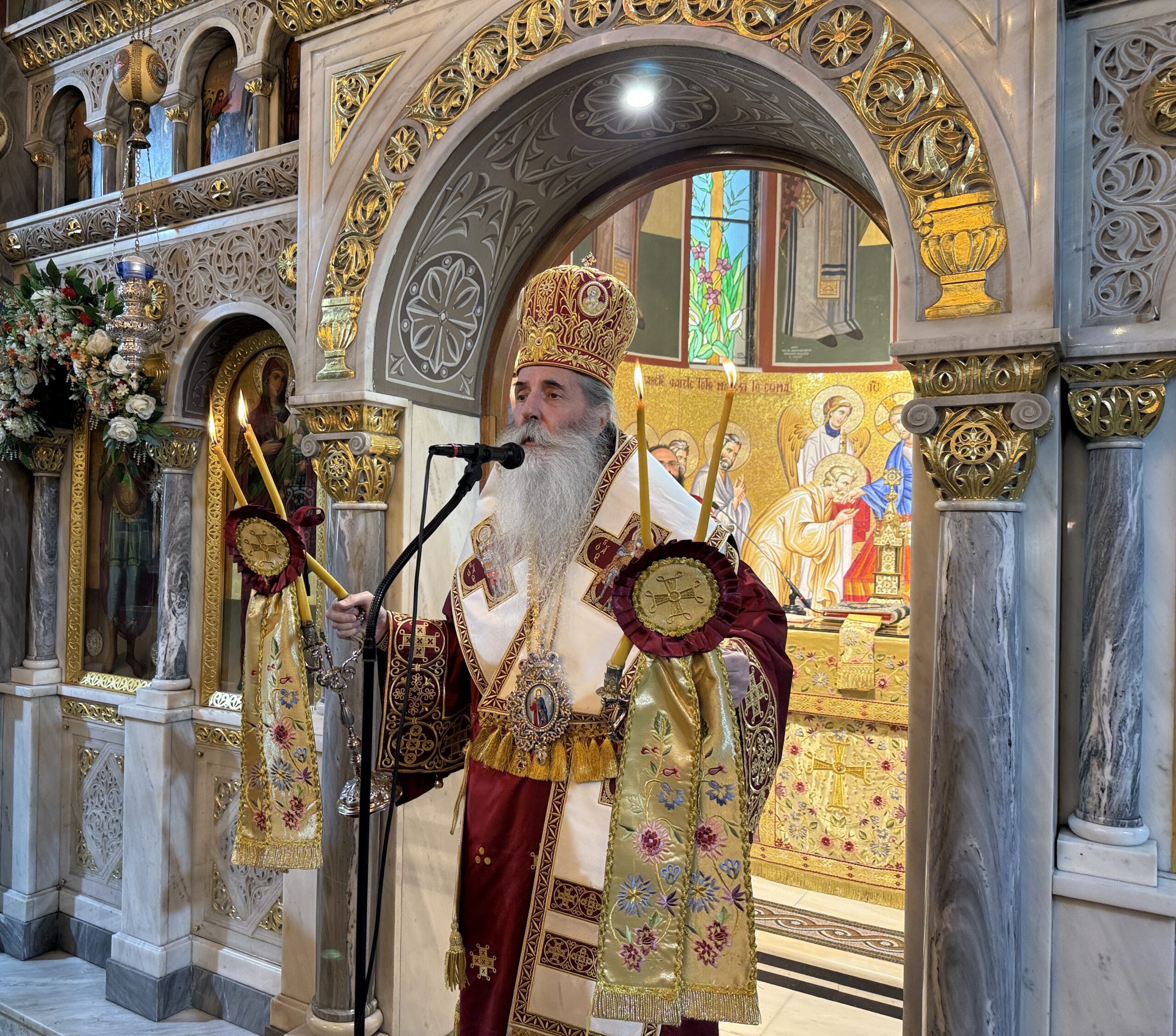 Μητροπολίτης Πειραιώς: “Ο Άγιος Φανούριος μας δίνει μάθημα ζωής”.