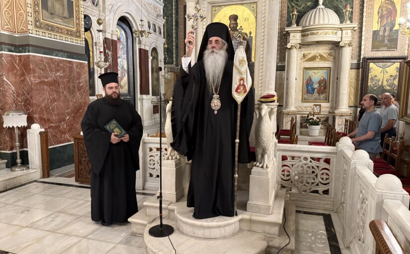 Μητροπολίτης Πειραιώς: “Η Παναγία είναι το κέντρο της ζωής της Εκκλησίας”.